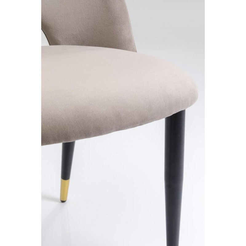 Chair Iris Velvet Taupe